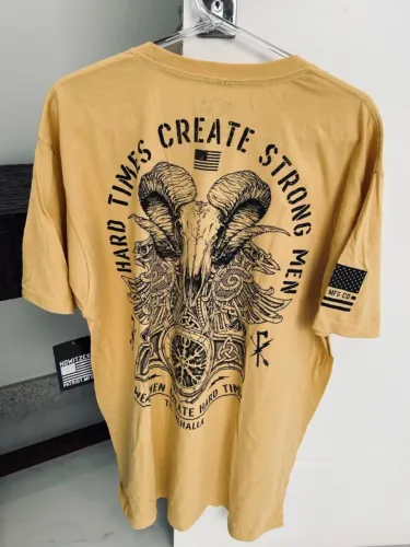 Camiseta Howitzer Til Valhalla XL NOVA USA Skull EDC CAC Affliction Faca Tático