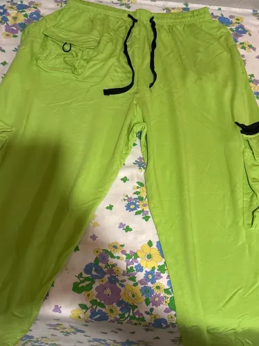 CALÇA G VERDE NEON