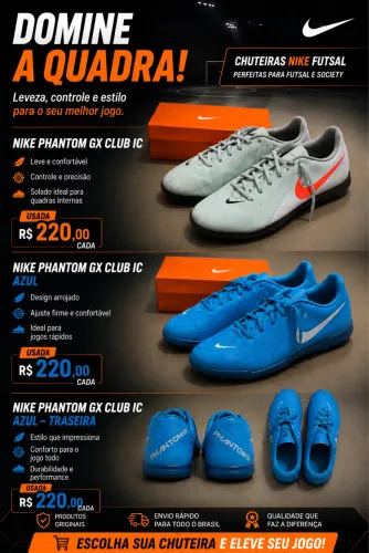 Chuteira Phantom Nike