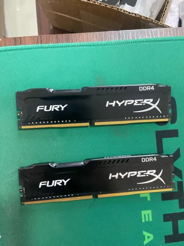 16 GB DDR4 (2x8 GB) HyperX Fury 2400MHz