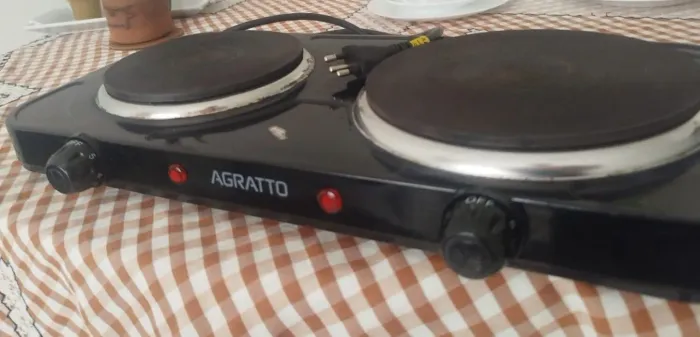 Fogão elétrico Agratto 02 bocas