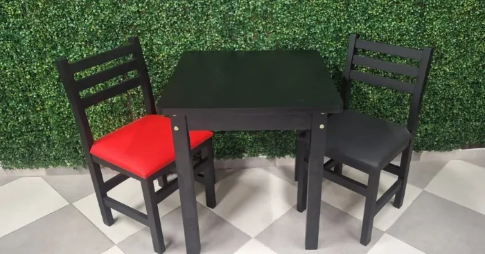 Mesa 70x70 madeira