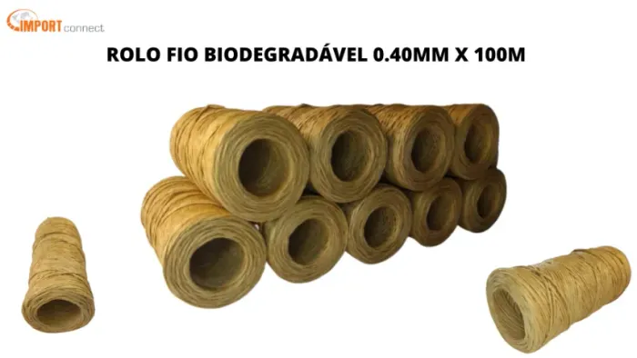 Fio Biodegradável Reforçado com Arame Interno