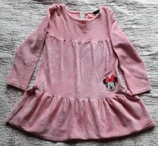 Verstido de Veludo da Minnie