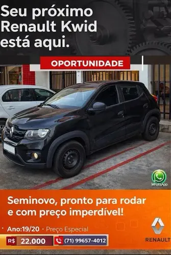 Renault Kwid Zen 1.0 Flex 12V 5P Mec. 2020