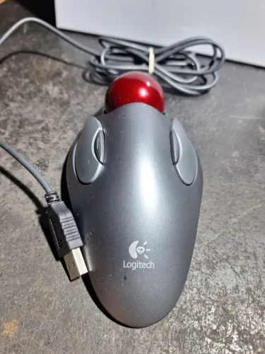 MOUSE TRACKBALL LOGITECK