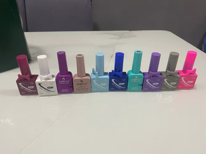 Lote esmaltes em gel kit semi novos
