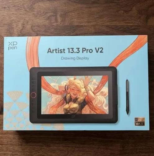 Mesa Digitalizadora XP-Pen Artist 13.3 Pro V2 com Tela 13.3? 1080p 99% sRGB