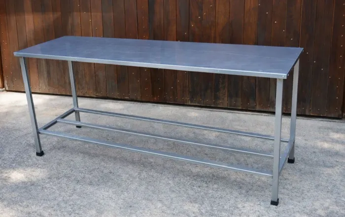 mesa de aço inox direto da fábrica