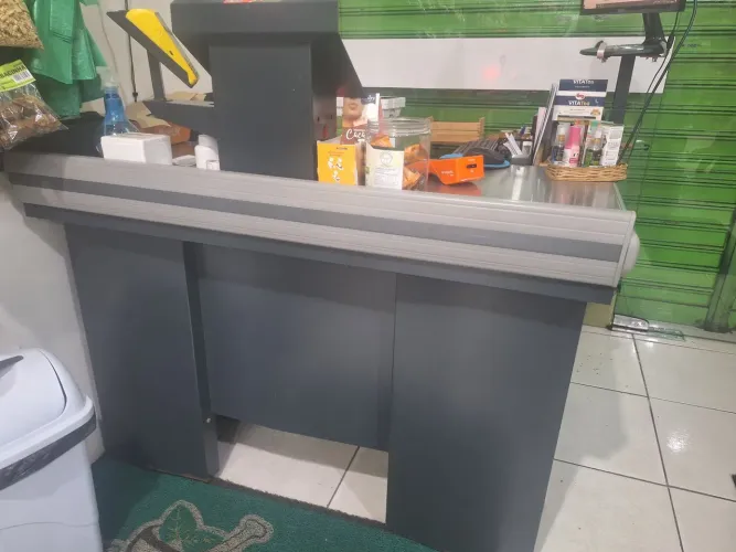 BALCÃO CAIXA P/ MERCADINHO