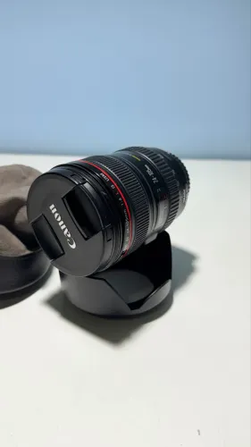 Lente Canon 24-105 F/4 L USM Extremamente nova