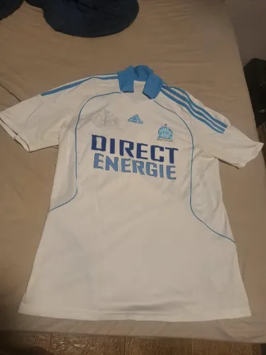 Camisa Olympique Marseille 2008-09 Titular Home Futebol Time