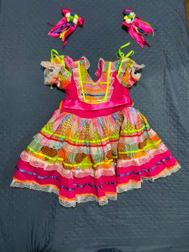 Vestido quadrilha