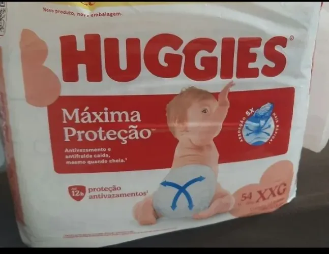 Pacotes de Fraldas XXG