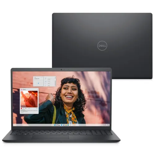 Notebook Dell Inspiron 15, Intel Core 3, 8 GB RAM, SSD 512 GB, Windows 11