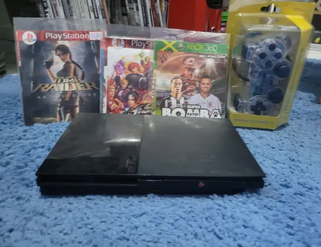 PS2 slim completo Destravado Matrix 