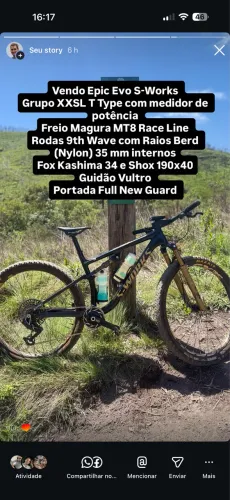 Specialized S-Works Epic EVO ? Tamanho L