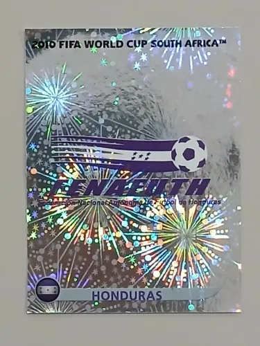 Copa Do Mundo 2010 Figurinha Brilhante Nr 601 Escudo Honduras