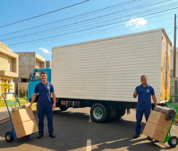 Frete Mudança Maringá c ajudante
