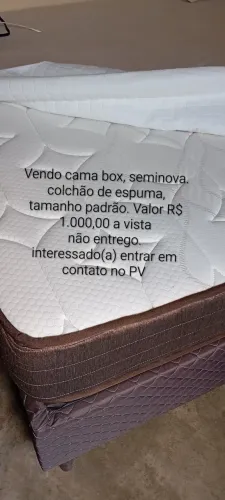 Cama box casal