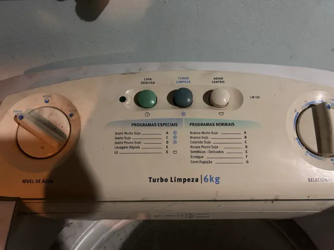 Maquina 6kg pra aproveitar peças