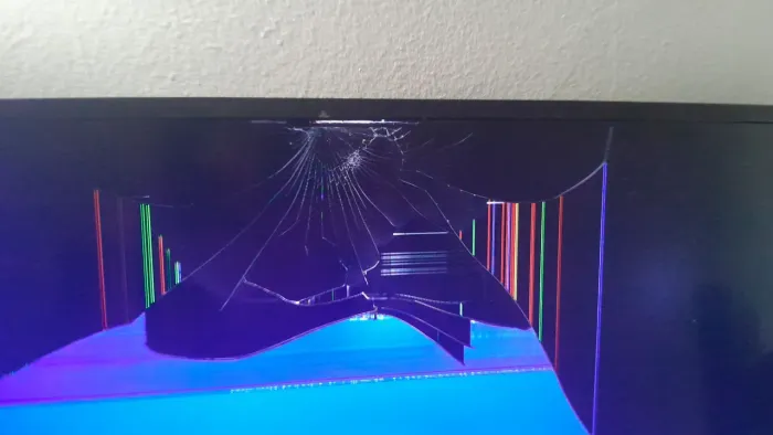 TV PHILCO TELA TRINCADA