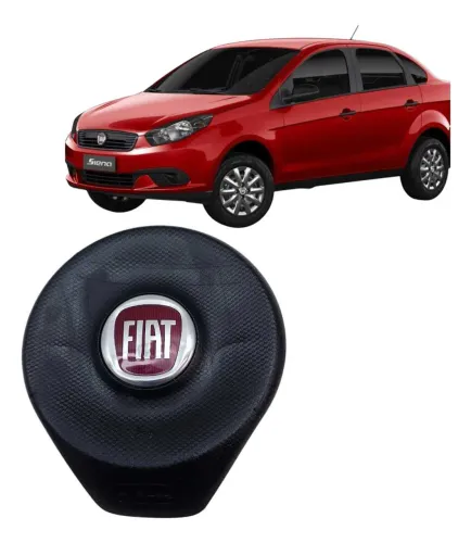 Air Bag Motorista Fiat Grand Siena Palio 2012 A 2021 Preto  peça origina retirada