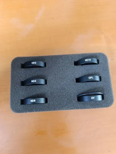 Kit filtros ND ,CPL e UV