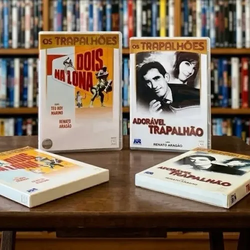 2 DVDs Originais dos Trapalhões