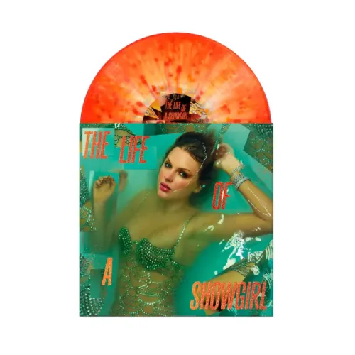 Taylor Swift - The Life of a Showgirl (Lit My Sky Up Orange Metallic) [Disco de Vinil]