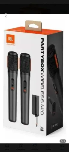 Microfone jbl party box