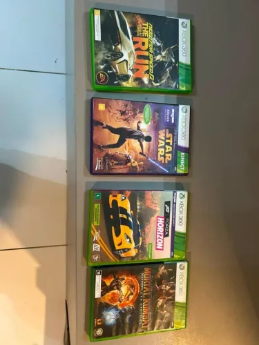 Lote com 4 Jogos Originais para Xbox 360 (Mídia Física)