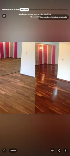 Manutenção de restauração de pisos de madeira 