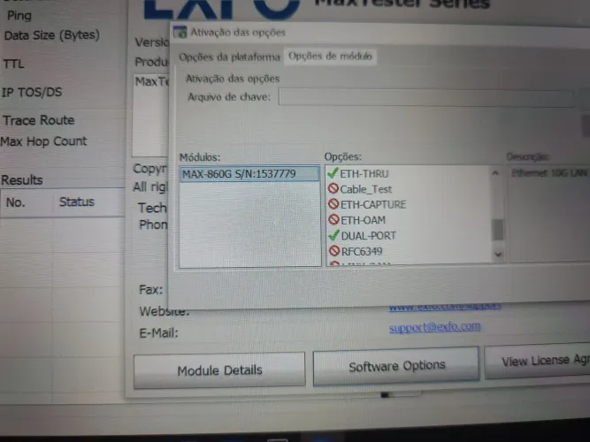Maxtester 860G EXFO