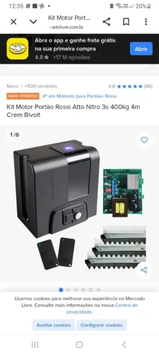 Conserto motor Portão