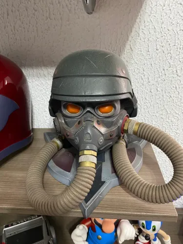 Capacete hellghast killzone 3 edição colecionador Playstation 3