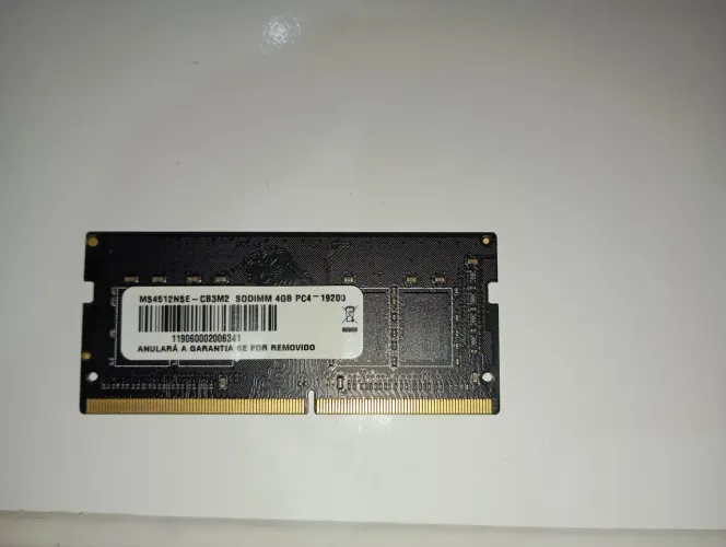 Memória DDR4 4gigas notebook 