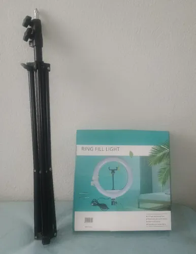 Ring Light com tripé