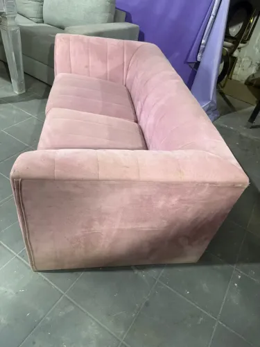 Sofá rosa