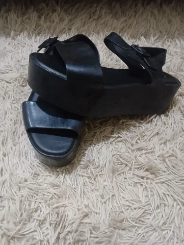 Melissa Mar Platform Preta 