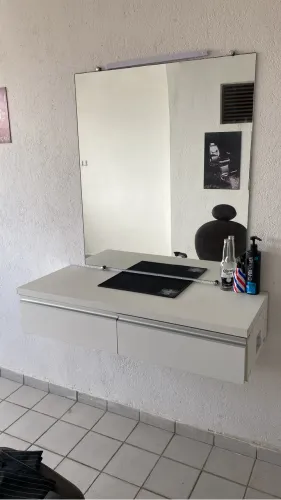 Bancada barbearia