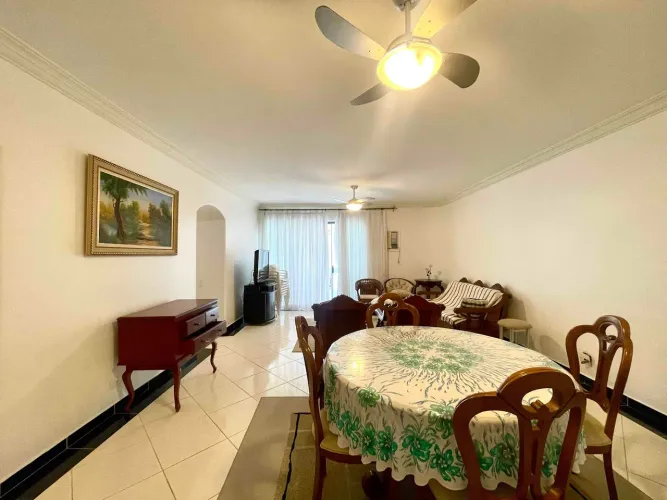 Apartamento 3 Dormitórios, 3 Suites, Ampla Sacada à Venda na Pitangueiras no Guarujá | QVi
