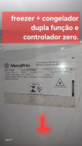 Freezer vertical expositor 220v