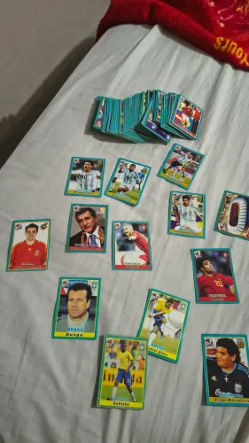 Cards copa do mundo 2010 treinador, jogador e estádios