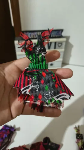 Monster High peça reposição vestido Jinafire circo fdc