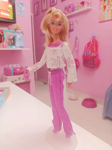 Barbie Flower Fun 1996 em Fashion Avenue Vintage Completo