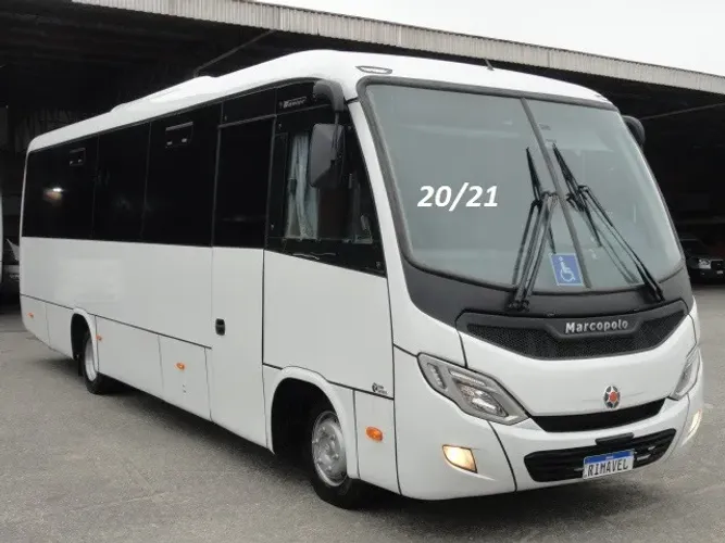 Micro Ônibus Rodoviário Ano 20/21 M. Benz 916 33 Lugares Ar Condicionado Teto.