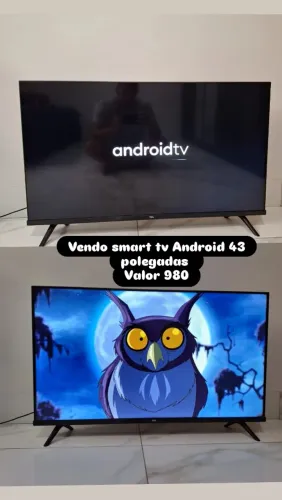 Vendo smart tv Android 43 polegadas