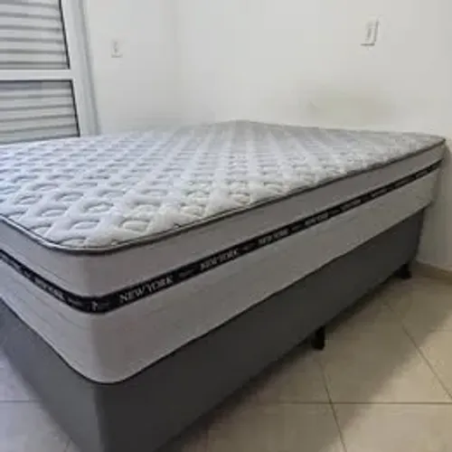 Cama Box Casal King Koil (Molas Ensacadas)