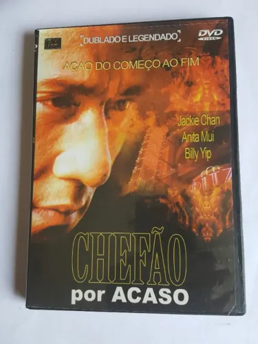 Dvd Chefão Por Acaso, Com Jackie Chan, Dublado e Legendado